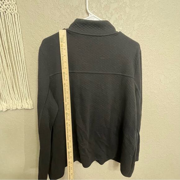 NWT Womens SZ 3 equal 8-10 Joan Vass Blazer quilted Black button jacket - Picture 7 of 7